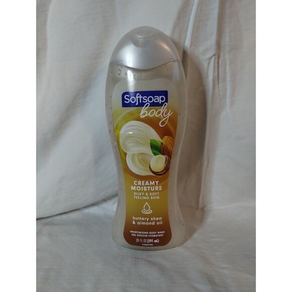 Softsoap Body Wash Shea & Almond Oil Moisturizing No Parabens Phthalates 20 oz - Picture 1 of 2
